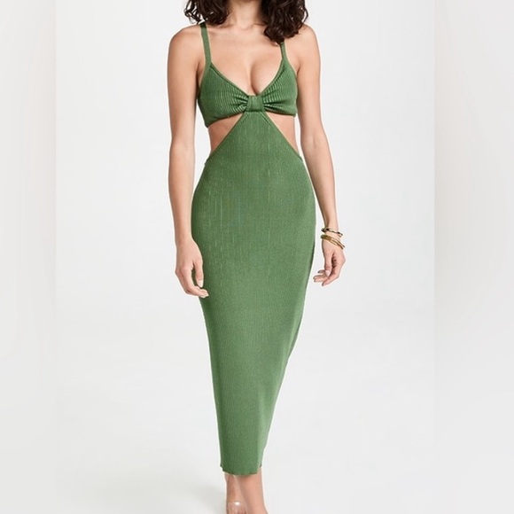 Brand New Cult Gaia Green Dress - Picture 1 of 5